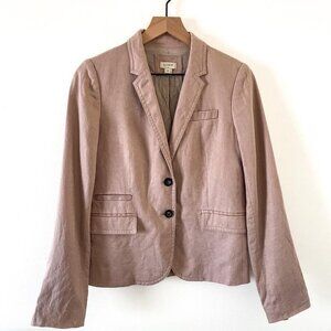 J. Crew 100% Linen Blazer